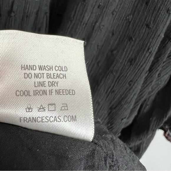 Francesca’s Miami Boho Short Flutter Sleeve Embroidered Mini Tunic Dress Large - Picture 10 of 12